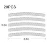 5/20pcs Car Wheel Hub Reflective Sticker Tire Rim Reflective Strips Luminous Sticker for Night Driving Car-Styling Accessories