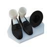Porte-brosse à dents Organisateur 3D Imprimé Brosse à dents Forme Chaussures Noires