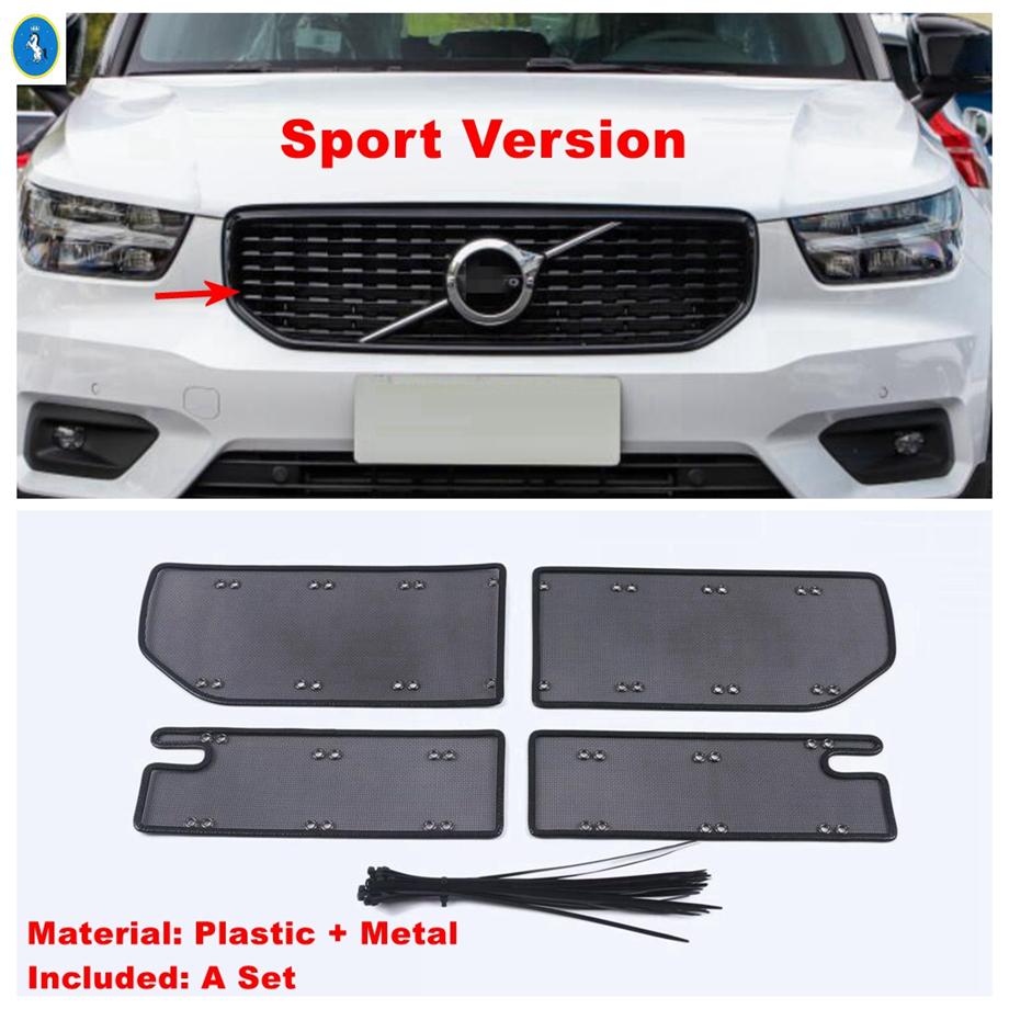 Plastic Auto Front Grille Ert Net Ect Screening Mesh Cover Trim Protection For VOLVO XC40 2018 - 2025 Interior Accessories