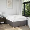 Vidaxl Bed Frame Without Mattress, Taupe, 120X200 Cm, Upholstered