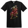 Japanese Samurai Warrior T Shirt Traditional Armor Battle W/ Tee Art