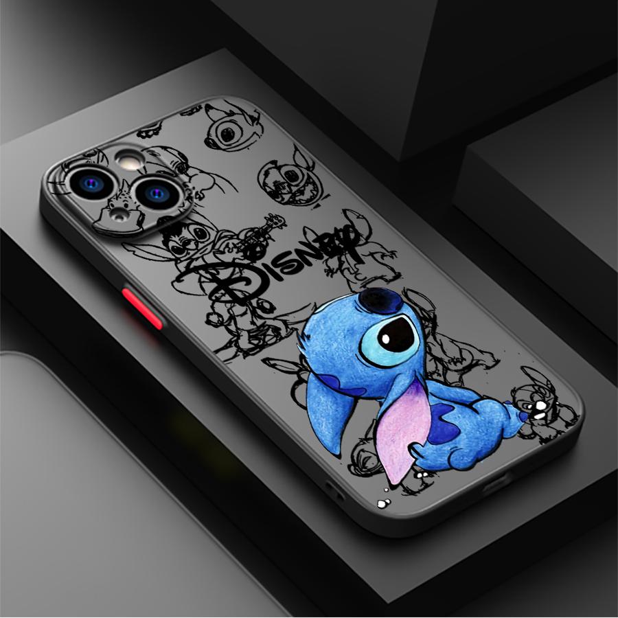 The Cartoon Angie Stitch Case for iPhone 17 Pro Max 12 15 XS XR 7 8 SE 11 17e 16 Plus 13 Mini Air 14 Back Phone Cover