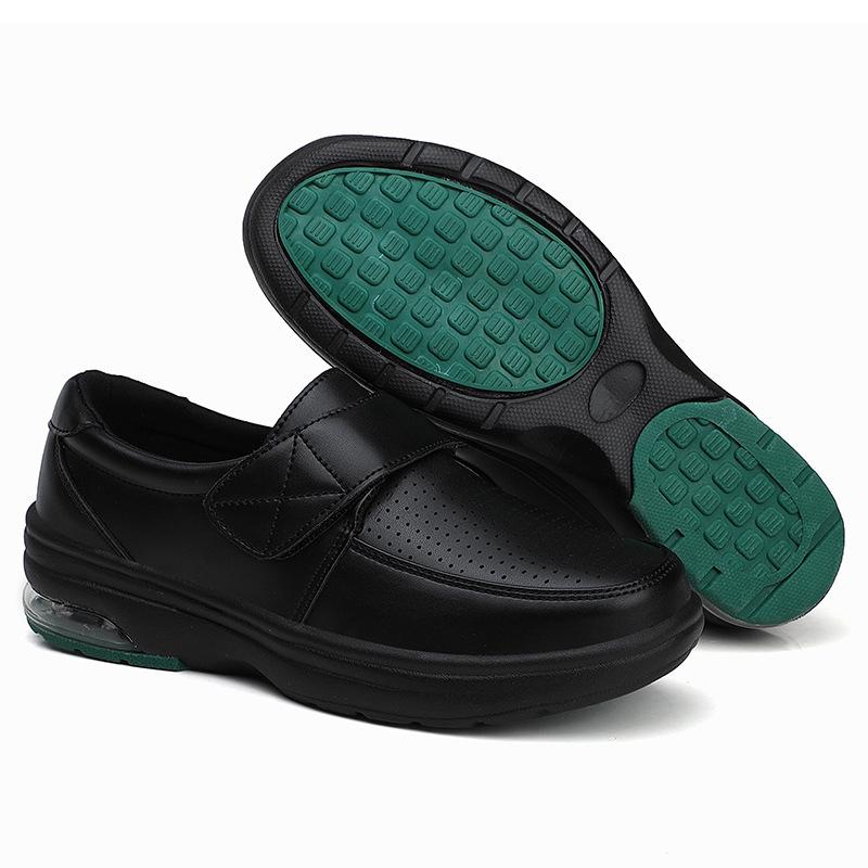 Nurses' Shoes Round Toe Comfortable One-Foot Casual And Versatile Lightweight Shaking Shoe White Sports Light Mouth Single Shoes