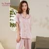 YUZHAOLIN Women's Summer Cool Short-Sleeve Pajama Set