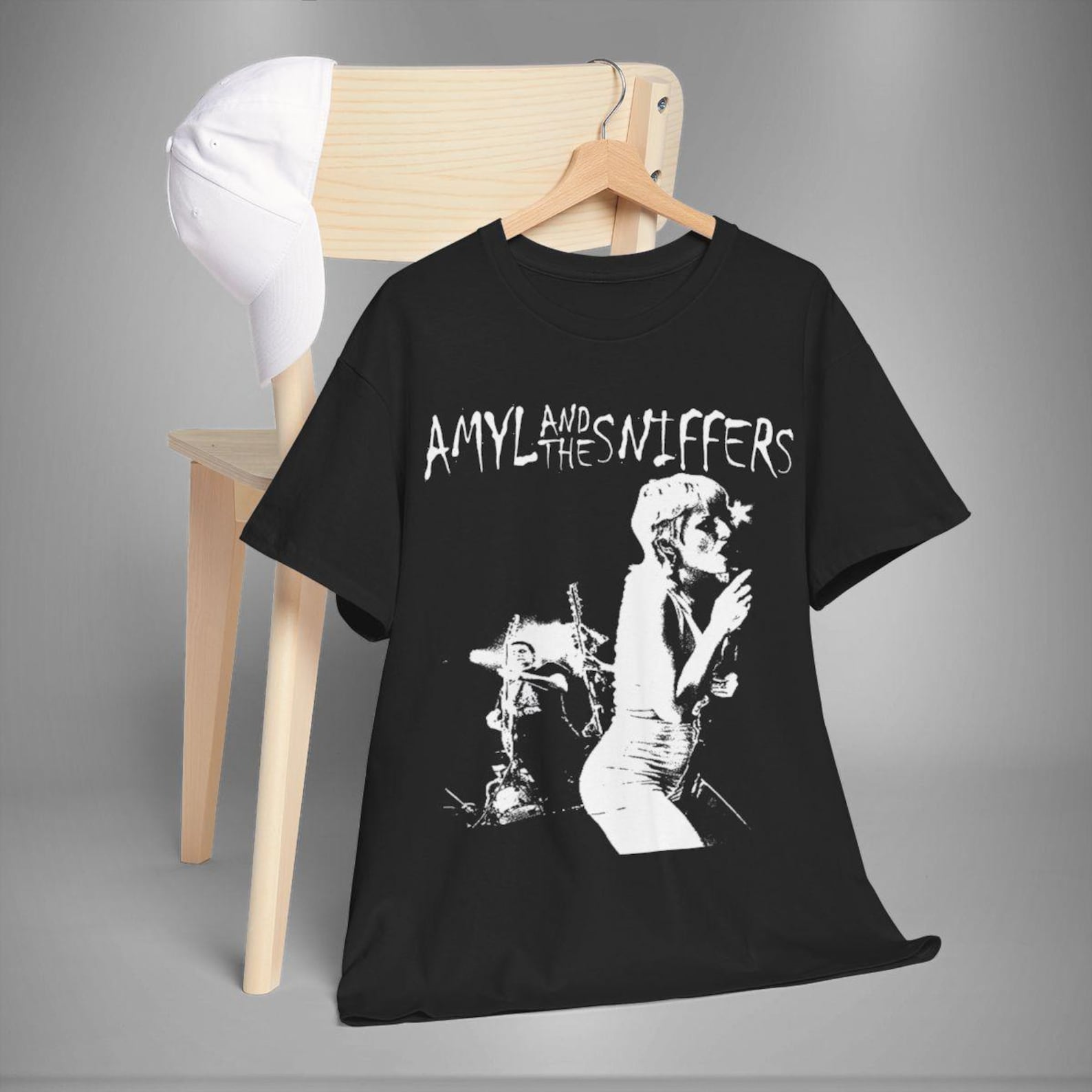 Amyl And The Sniffers Band Tee - Punk Rock Tee S
