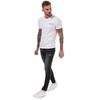 Duck and Cover Mens Maylead Cotton Denim Faded Slim Jeans