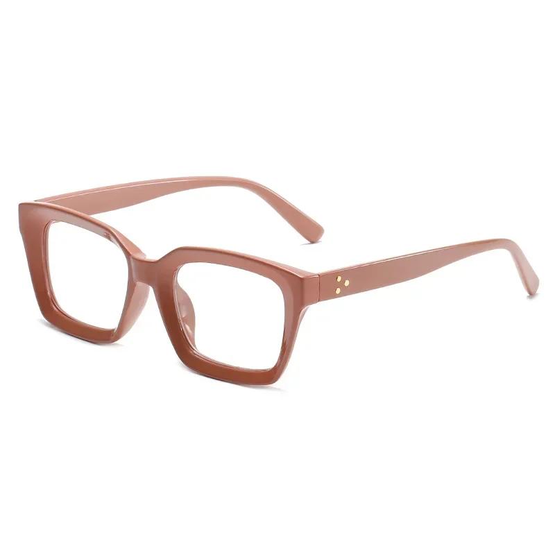 Oversized Square Reading Glasses Men Women Large Frame Presbyopia Eyewear HD Lens Diopter 0 To +4 0 Portable