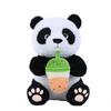 Nationales Schatz Großer Panda Puppe Plüschtier Sichuan Tourist Souvenir Puppe Milchtee Roter Panda Stoffpuppe