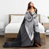 The Vampire Diaries Damon Salvatore TV Series Warm Soft Blankets  Plush Throw Blanket Bedroom Flannel Bedspread Sofa Bed Cover