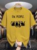 Unisex Crew Neck Tee Ew People Black Cats Graphic Print Soft Cotton Loose Breathable Short Sleeve Summer Casual Daily Street Tops