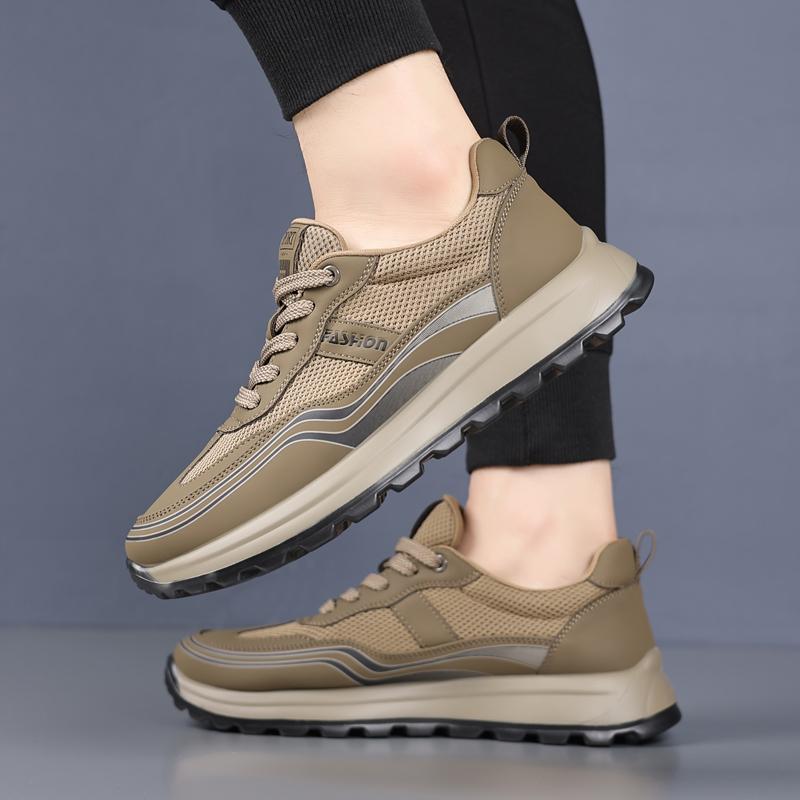 2025 New Spring Men's Shoes Breathable Versatile Casual Trendy Lightweight Sports Board Shoes for Leisure Footwear Mens Sneakers