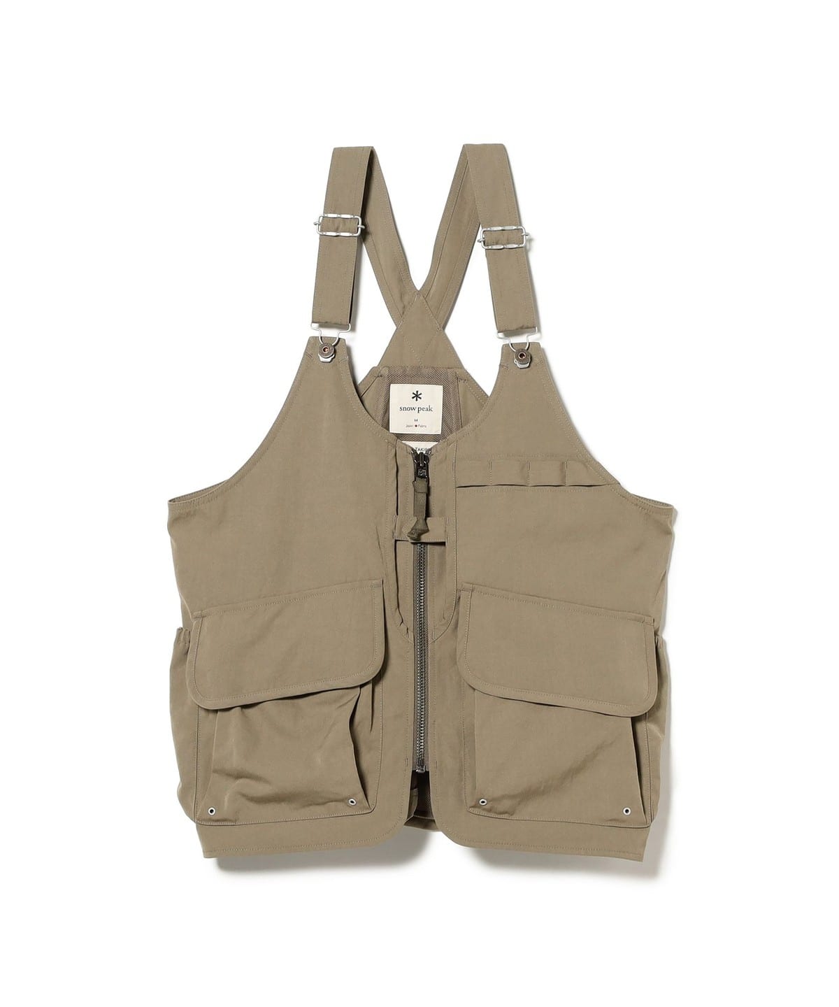 

Snow Peak Takibi Weather Cloth Vest DARK BEIGE/M