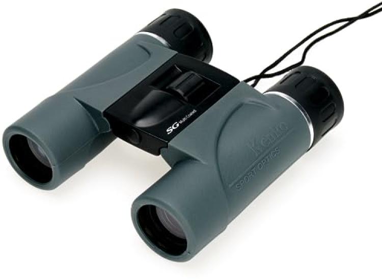 KENKO SG-H 12x24 Binoculars, 12x Magnification, 24mm Aperture, Dual-Axis Roof Prism, Compact and Lightweight (259g), Ideal for Travel and Concerts