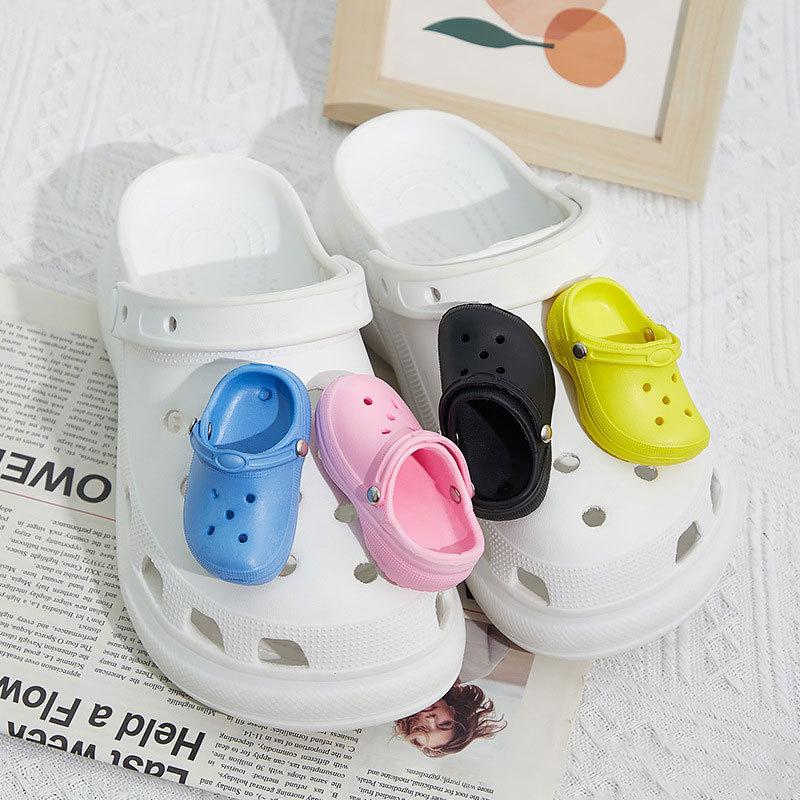 1 PCS Shoe Charms for Women Men Boys Girls Teens Cute Shoes Decoration Charms Pack for Clog Shoe Bubble Funny Slides Accessories