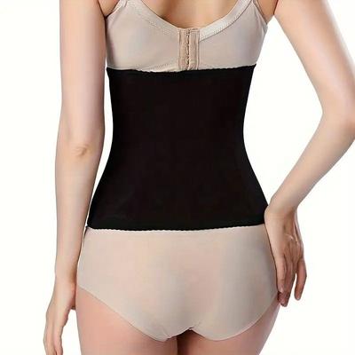 Ceinture abdominale post-partum étendue six rangées modelante respirante gaine taille body shaper ceinture de soutien lombaire matériau Spandex