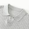 Jinjuan Men's Knit Short Sleeve Top