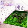 Two Dinosaurs Carpet for Living Room Bedroom Sofa Creative Doormat Home Decor Area Rugged Non-slip Mat Multiple Sizes