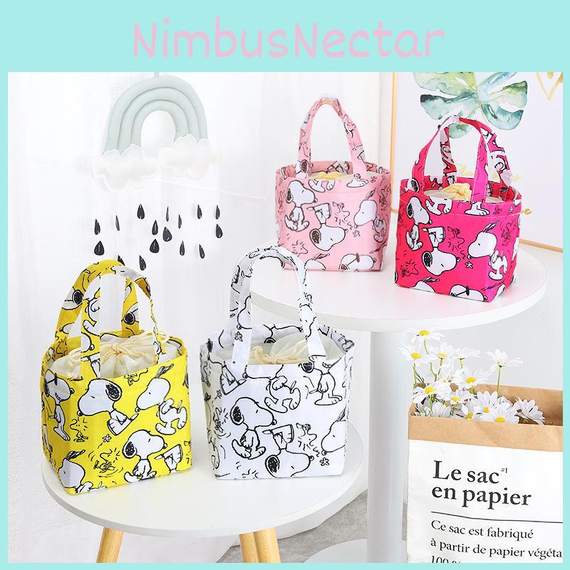 Bag Insulated Lunch With Drawstring For Outings And Picnics