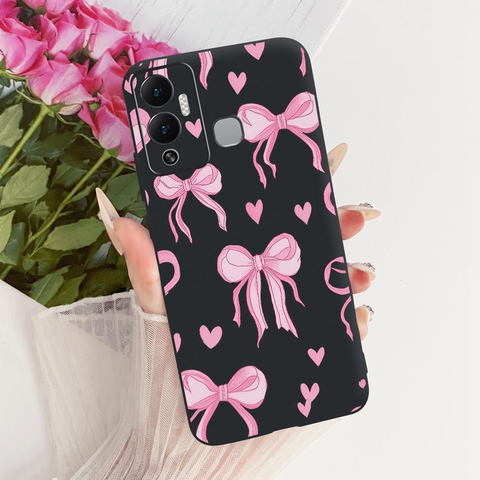 For Infinix Hot 12 Play Case Cover Cute Cat Luxury Fashion Funny Painted Phone Casing For Infinix X6816 X6816C