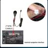 Android Navigation Reversing Radar Sensor Kit Visual Reversing Image Audible Alarm Indicator Probe System 8 Probe Buzzer Sensor