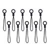 10pcs Nylon Wrist Strap Lanyard For Camera Cell Phone IPod USB Mp3 Mp4 Keychains Hooks Mobile phone Strap Keyring Key Ring