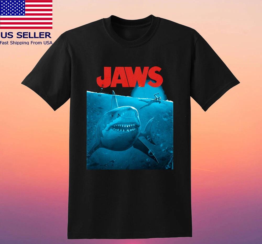 AWS Sharks Movie Megalodon Men s Black Size S-5XL 3XL