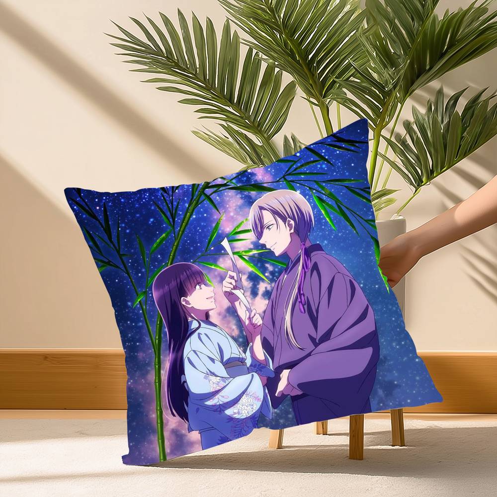 Love Anime My Happy M-MarriageS Pillow Case Soft Plush Fabric Double Sided Print Decorative Home Living Room Gift Cushion Cover 30cm x 30cm