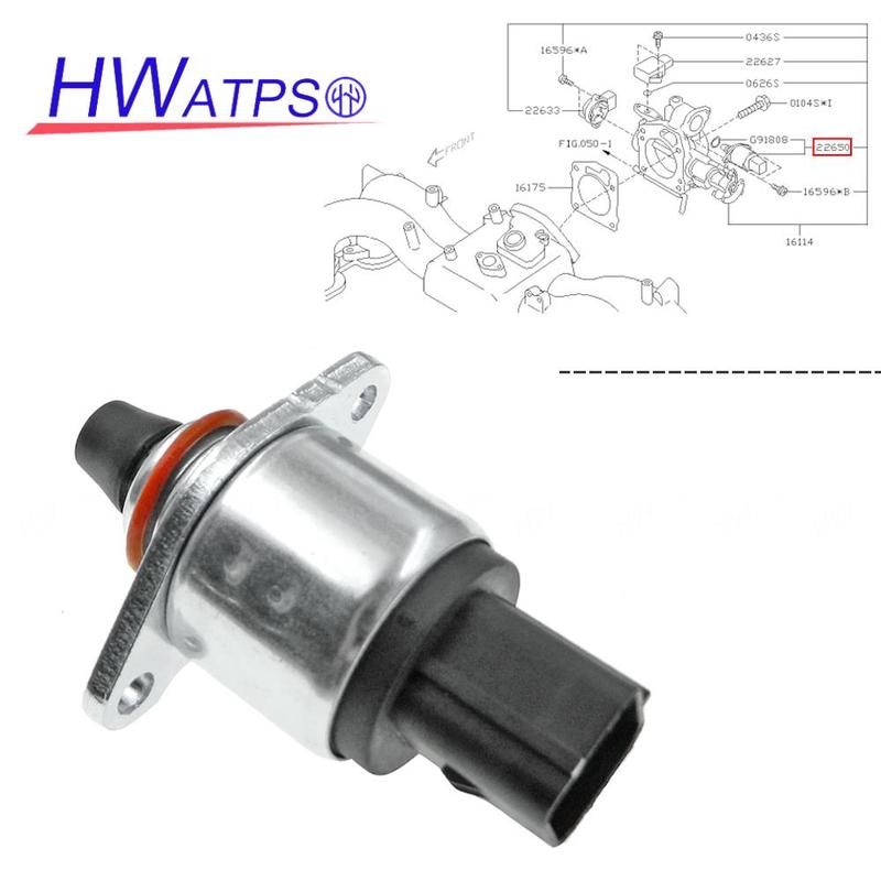 New Idle Air Control Valve For Subaru Baja Forester Impreza STI WRX Legacy Outback 2.2L 2.5L 1999-2006 22650-AA192 2H1306 AC4118