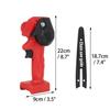 800W 6 Inch Electric Chain Saw Portable Electric Pruning Saw Woodworking Tool with 2 Lithium Battery