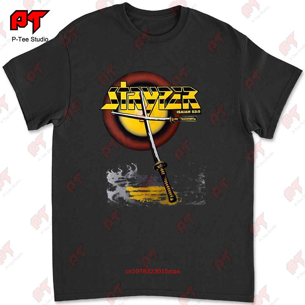Vintage 1986 Stryper Soldiers Under Command Unisex Tour T-Shirt Groß Seltene Version Poly NGND