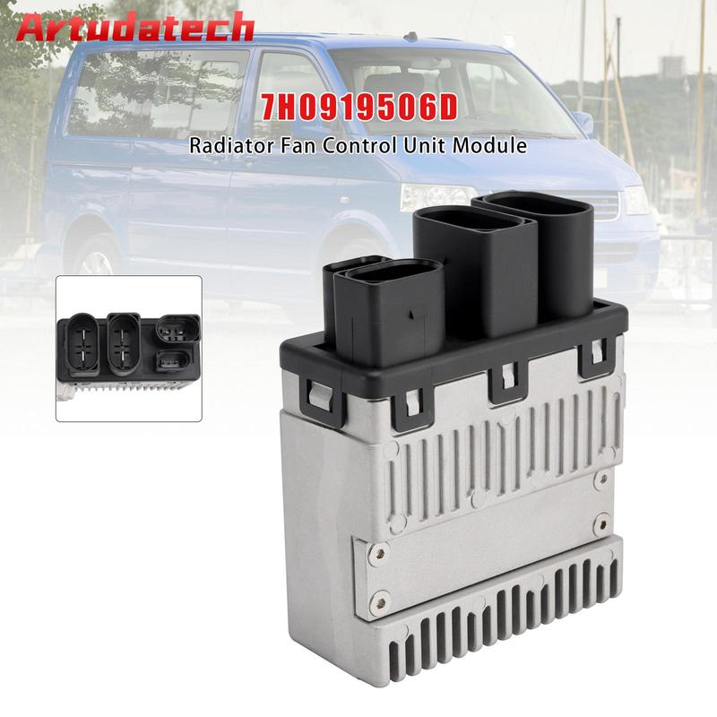 Artudatech Radiator Fan Control Unit Module For VW Transporter T5 03-10 7H0919506D