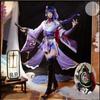 Genshin Impact Cos Costume God Of Thunder Barzhen Thunder General Shadow Warrior Cosplay Game Animation Kimono Female Shadow COS