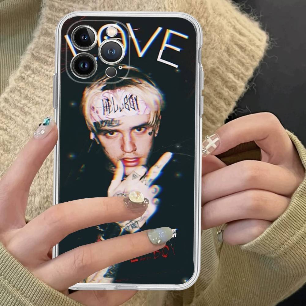 Emo Rapper Lil Peep TPU Silicone Case For IPhone 11 12 13 14 15 16 17 Pro Max Shockproof Clear Back Cover