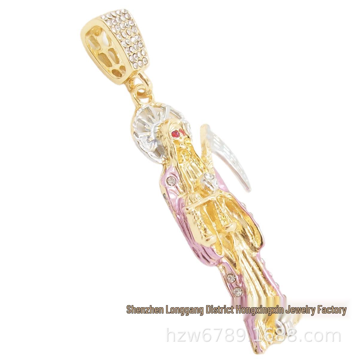 

Европейская и американская серия Девы Марии Кулон-ожерелье Святого Иуды жёлтый