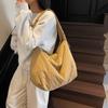 Large Capacity Simple Solid Design Women's Tote Bags High Quality Casual Versatile Super Cool Stylish Shoulder & Crossbody Bags