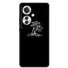 Reno 11F F25 Pro 5G Schwarze TPU Weiche Handyhülle, Einfaches Linien-Design