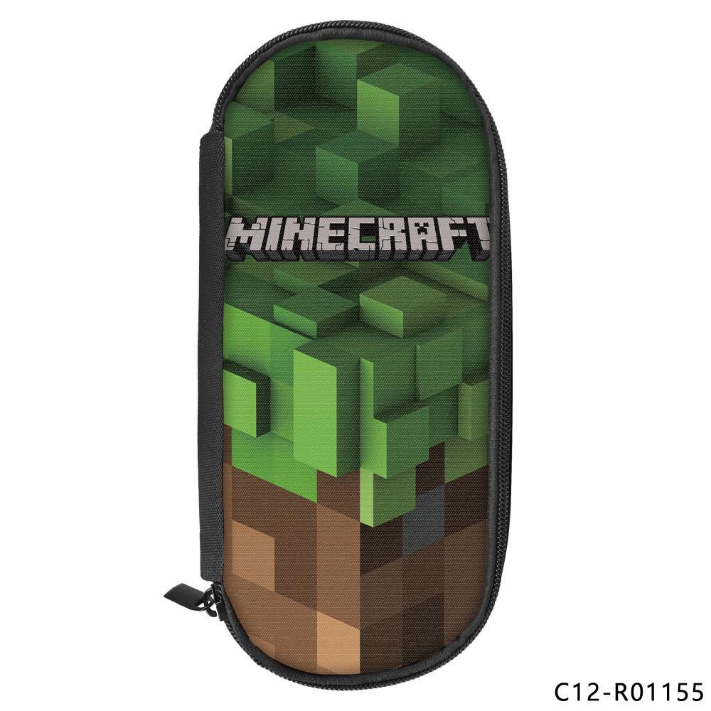 Vibrant Roblox Single Layer Pencil Case Durable Polyester Rectangular Kids Stationery Bag