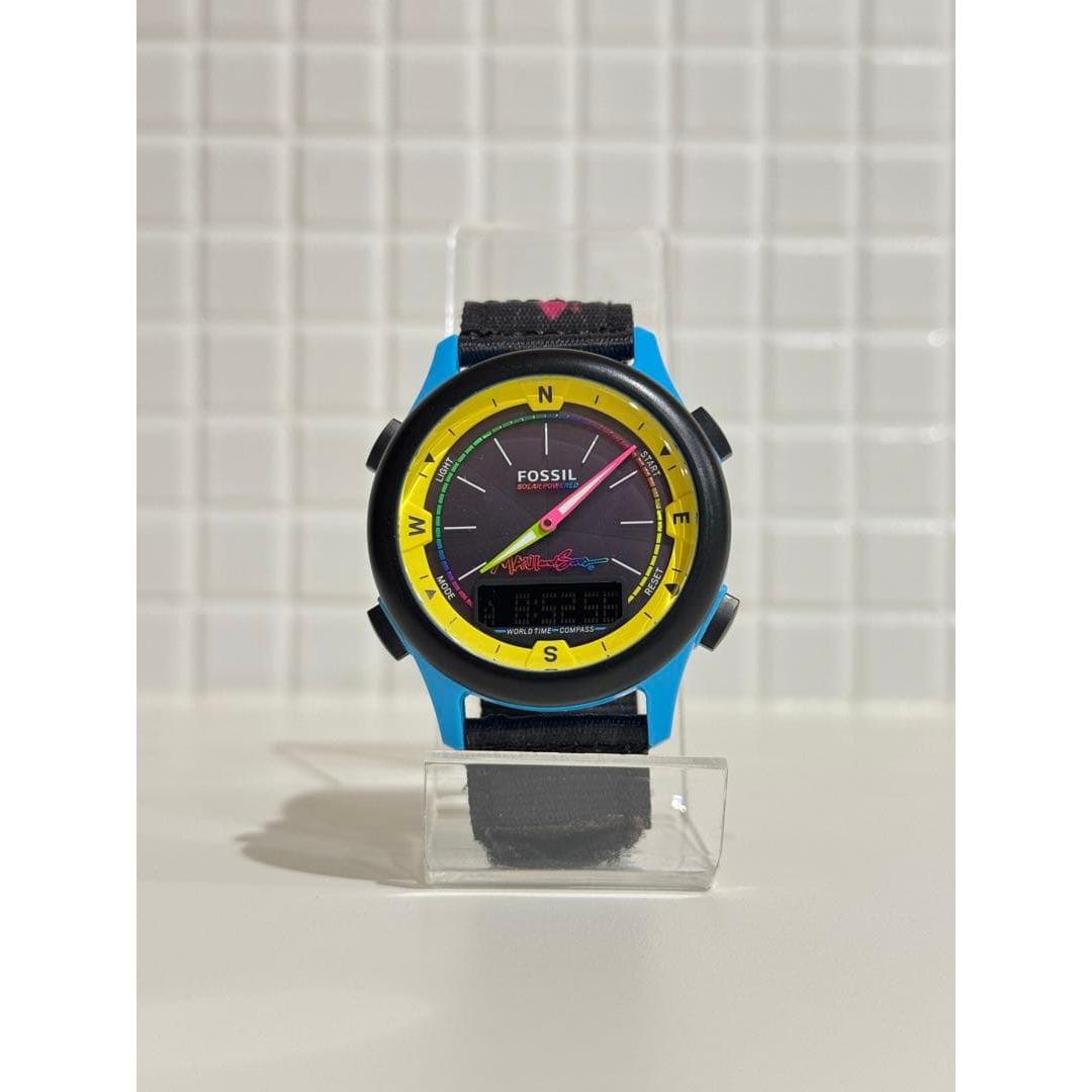 Used [Super Rare] Good Condition FOSSIL Maui and Sons Watch Surf
