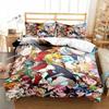 Nouvel Anime Les Sept Péchés Capitaux Al Saison Ensemble Lit Jumeau Ensemble de Linge de Lit Imprimé Avec Taie d'Oreiller Lit Doux Housse de Couette Douce Simple Double