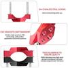 Decoration Fixed bracket Auxiliary Spotlight Clip Bumper Clamp Motorcycle Bracket Motorcycle Stent