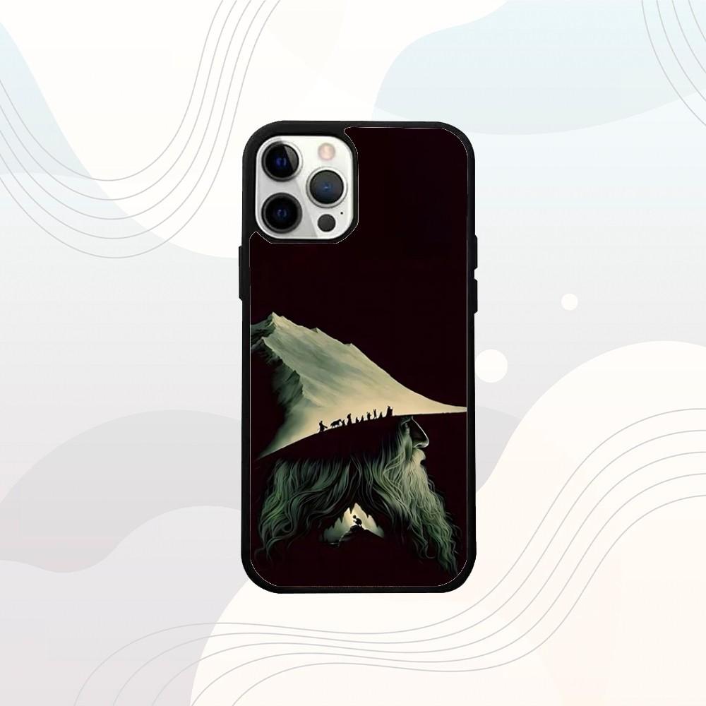 The L-Lord of the R-Rings Phone Case For iPhone 16e,16,15,14,13,12,11,Plus,Pro,Max,Mini Magsafe Magnetic Wireless Charging