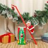 Electric Climbing Santa Music Pendant – Christmas Parachute Ladder Decoration