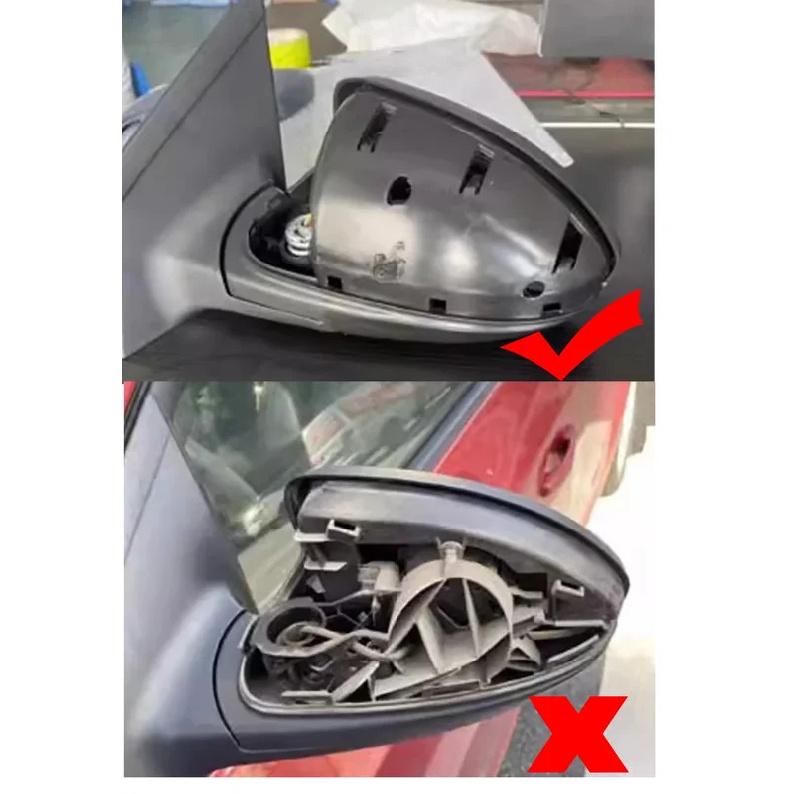 Backspegelkåpa Yttre Spegelram Värmd Lins Glas Bas Stöd Skal Hållare Fäste För Chevrolet Cruze 2009-2014