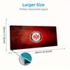 Eintracht Frankfurt Large Size Mouse Pad Large Gaming Table Cushion Non-slip Laptop Tablet Big Mousepad XXL Mat Mini PC Playmat With Lock edge