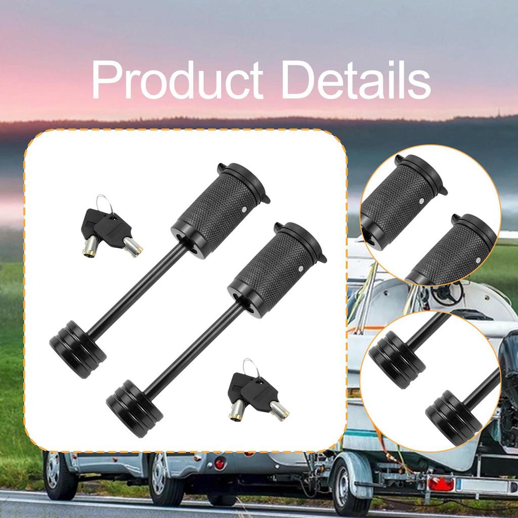 Carbon Steel Heavy Duty Trailer Hitch Lock Coupler for Tow Boat