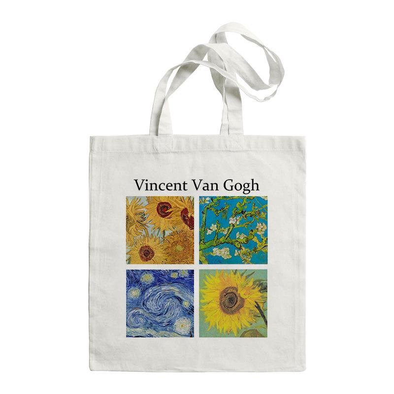Van Gogh Canvas Tote: Large Capacity Summer 2023 Shoulder Bag for Women