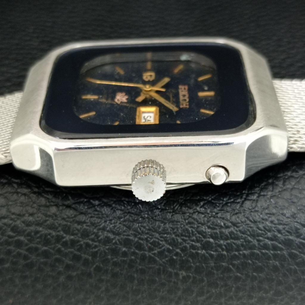 VINTAGE RICOH R31 AUTOMATIC JAPAN MENS ORIGINAL DIAL WATCH a707965-1