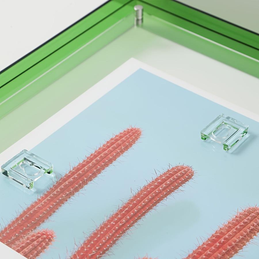 DIY Transparent Acrylic Poster Frame - Perfect for Bedroom and Desktop Display, 1pc