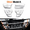 Dashboard Air Conditioning Control AC Buttons Switch Cover Repair Kit For BMW 5 6GT 7 Series G30 G31 G32 G11 G12 2017-2023
