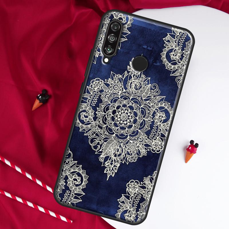 Moroccan Pattern For Huawei Nova 10 SE 9 5T 12s 12i 11i Y91 Y90 Y60 Y70 Y72 Y61 P20 P30 P40 Lite P60 Pro Case